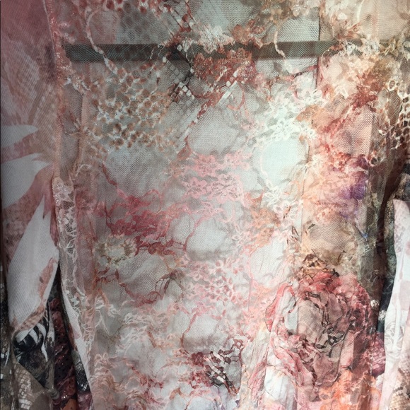 Open cardigan with a lace back - Picture 7 of 7